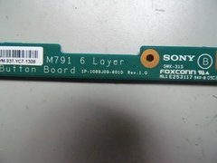 Botão Power Placa P Not Sony Vaio Vgn-ns21m Swx-315 /m791 na internet
