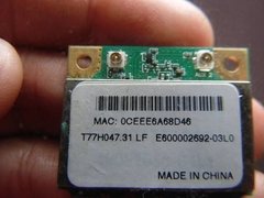 Imagem do Placa Wireless Wi Fi P O Netbook Acer Aspire One 1410-2287