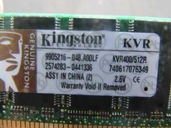 Memória Para Pc Desktop Kingston Ddr1 400mhz 512mb 2.6v - WFL Digital Informática USADOS