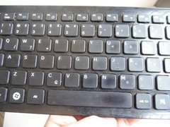 Teclado Para Notebook Samsung Rv411 Com Ç Com Moldura