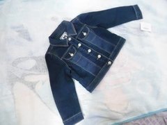 Gymboree - Jaqueta Jeans Para Menina 2 Anos Azul Importado - comprar online