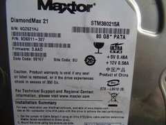 Hd Para Pc Maxtor 80gb Ide Diamondmax 21 Stm380215a na internet