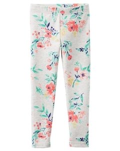 Carters - Legging Infantil Impressão Floral Tam 3 Anos Impor