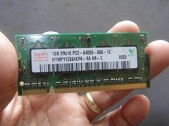 Memória P Notebook Hynix 1gb Pc2-6400s 2rx16 Sony Pcg-7182x na internet