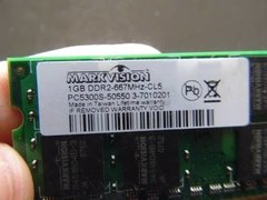 Memória P Note Markvision 1gb Ddr2 667mhz Cl5 Pc5300s - WFL Digital Informática USADOS
