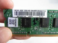 Memória P Notebook Adata Ddr3 2gb 1333mhz B83srcb055hf8l na internet