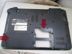 Carcaça (inferior) Base Chassi Notebook Samsung R540 S Tampa na internet