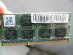 Memória Para Notebook 2gb Ddr3 1333 A-data - loja online