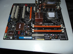 Placa-mãe Pc 775 Ddr2 Asus P5w Dh Deluxe Defeito Na Rede - comprar online