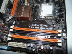 Placa-mãe Pc 775 Ddr2 Asus P5w Dh Deluxe Defeito Na Rede na internet