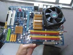 Imagem do Placa-mãe P Pc 775 Ddr2 Gigabyte Ga-ep43-ds3l + Q6600