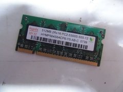 Memória P Note Dell 1525 Hynix 512mb 667mhz Hymp564s64cp6-y5