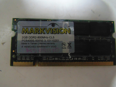 Memória Para Notebook Markvision Ddr2 2gb 800mhz Pc6400s - comprar online
