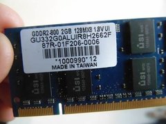 Memória P Notebook Gddr2-800 2gb 87r-01f206-0006 na internet