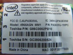 Placa Wireless Wi Fi Toshiba X205-sli6 4965agn Pa3538u-1mpc - loja online