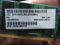 Memória P Note Gateway Sa1 M-1625 Samsung 1gb Ddr2 667 na internet