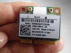 Placa Wireless P O Notebook Dell Insp 14 N4050 Dw1702 - WFL USADOS de Informática