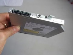 Gravador E Leitor Cd Dvd Note Sata Gu90n Slim 09m9fk Branca - WFL USADOS de Informática