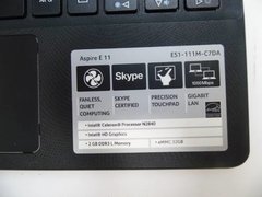 Carcaça Superior C Touchpad + Teclado Acer E 11 Es1-111m - loja online