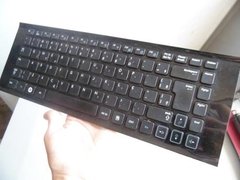 Teclado Para Notebook Samsung Rv411 Com Ç Com Moldura - WFL USADOS de Informática