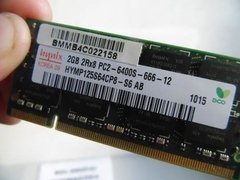 Memória P Notebook Samsung 2gb Ddr2 2rx8 Pc2-6400s 800mhz - loja online