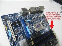 Placa-mãe Pc 1155 Ddr3 Intel Dh67bl 1ª Ger Defeito 1º Banco