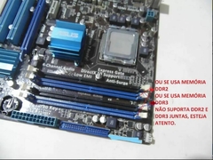 Placa-mãe Para Pc Desktop 775 Ddr3 & Ddr2 Asus P5g41c-m