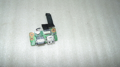 Placa Usb + Rj11 Conector Para Notebook Itautec W7440 P10100