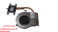 Cooler + Dissip Para O Notebook Hp G62-a20ss 595832-001