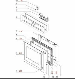 Vidro Interno Para O Forno Elétrico Electrolux Oe9sx - comprar online