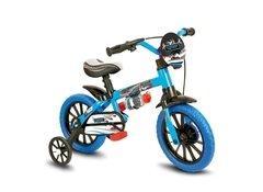 Bicicleta aro 12 nathor veloz Azul