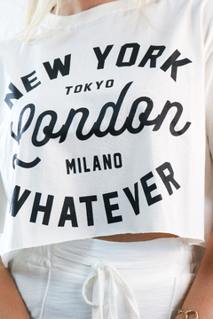 T-Shirt Cropped New York