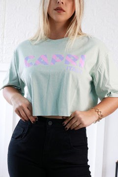 T¨-Shirt Cropped Capri - comprar online