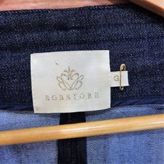 jaqueta jeans bobstore com bordado