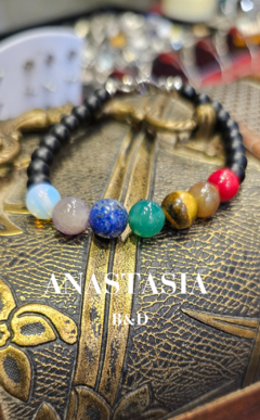 Pulsera Clear Chakras - Anastasia B&D