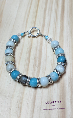 Pulsera Amazonita Marina