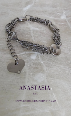 Pulsera Chain-Heart