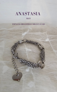 Pulsera Chain-Heart - Anastasia B&D