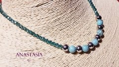 Juego Turquesa y Hematite - tienda online