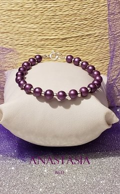 Pulsera Silver Purple - comprar online