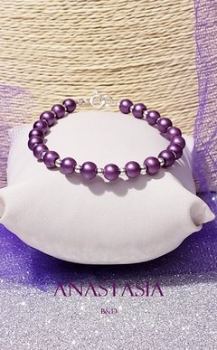 Pulsera Silver Purple