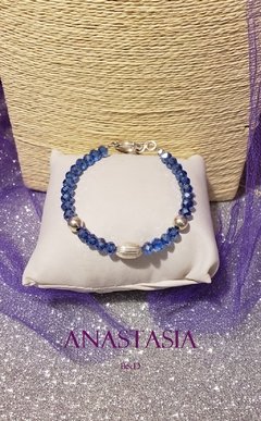 Pulsera Silver All the Blues - Anastasia B&D