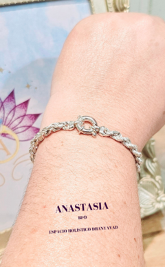 Pulsera Silver Compassion - Anastasia B&D