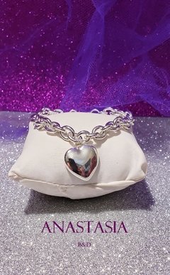 Pulsera White Heart