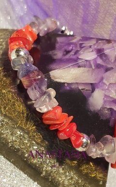 Pulsera Coral Rock - Anastasia B&D