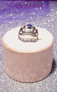 Anillo Violet Queen - tienda online