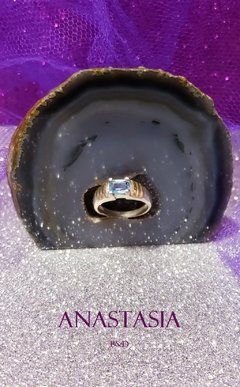 Anillo Acqua Square