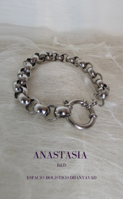 Pulsera Roll Navy 1.2 - Anastasia B&D