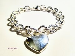 Pulsera White Heart - comprar online