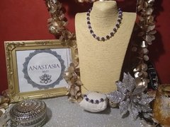 Pulsera Amatista y Moonstone - tienda online